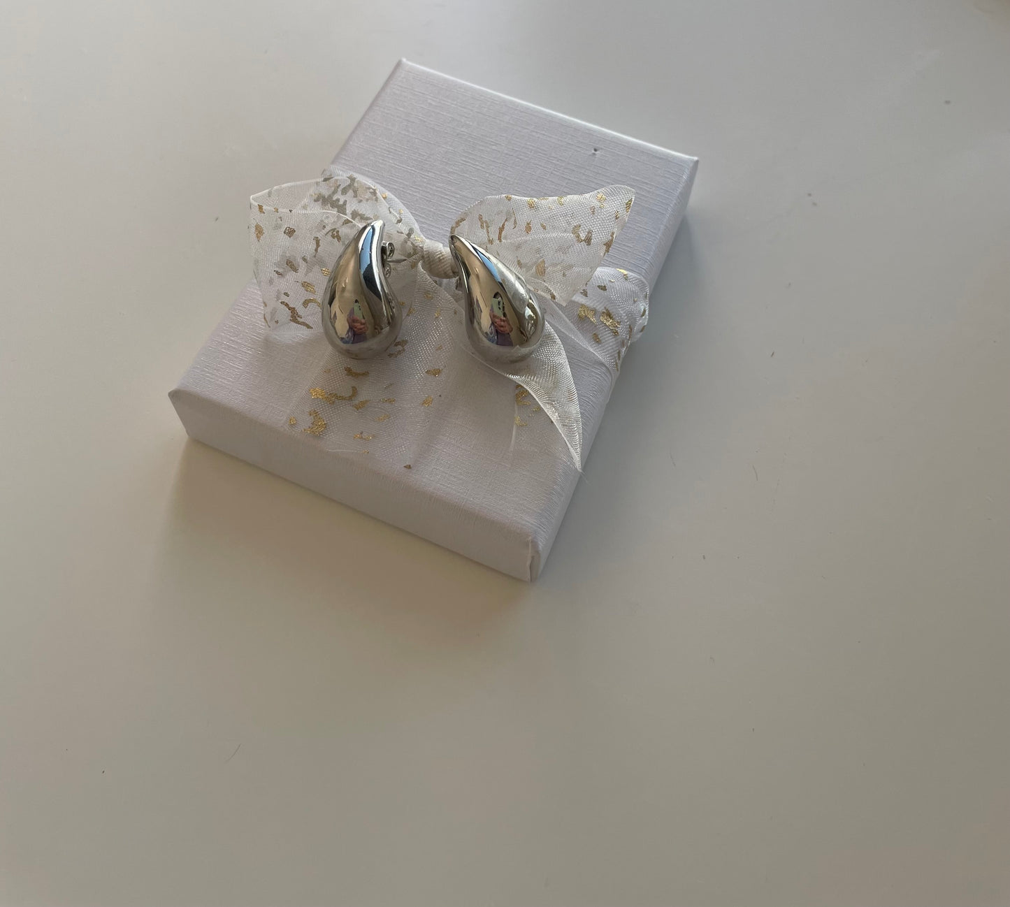 Silver drops
