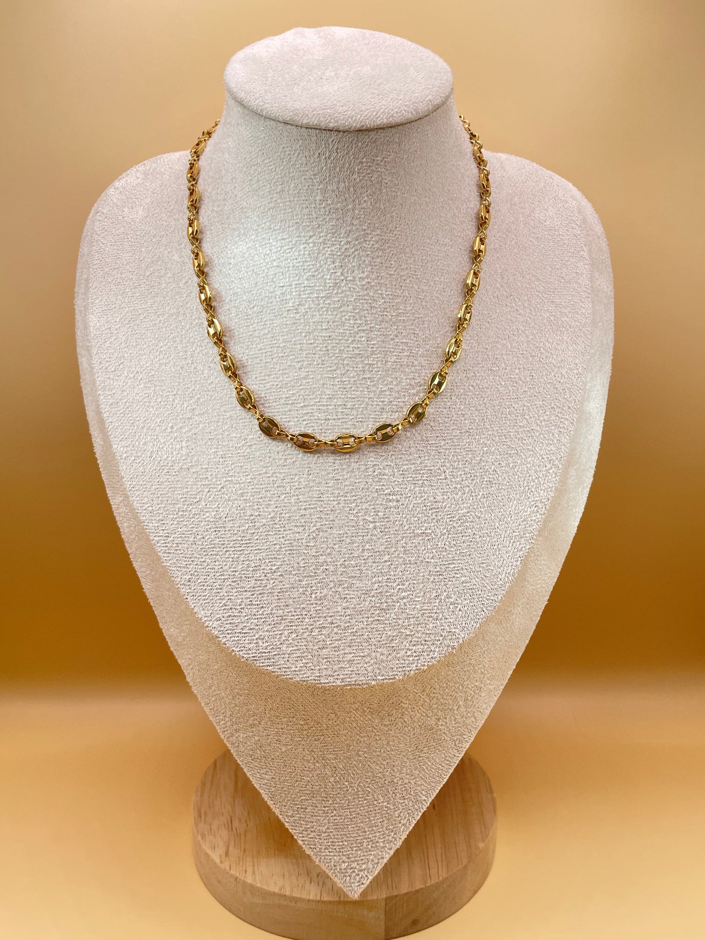 Coffee Bean Choker & Necklace